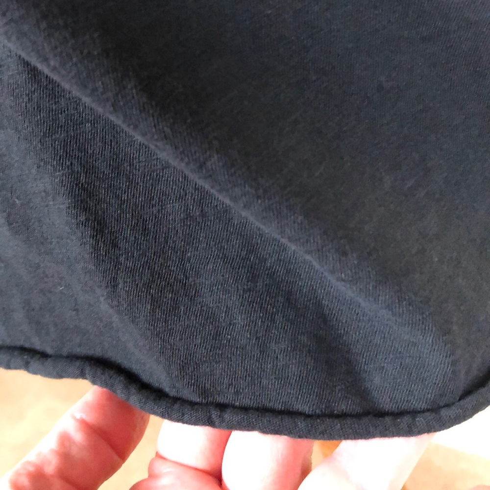 Zara Trafaluc Black Crew Neck Short Sleeve Top - Size Small - Picture 7 of 9